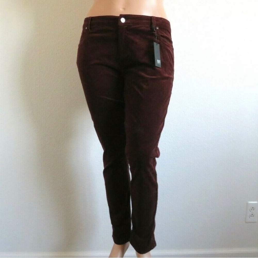 KUT from the KLOTH Jeans CORDUROY Catherine Boyfriend Plus Size 24W NWT - Picture 2 of 5